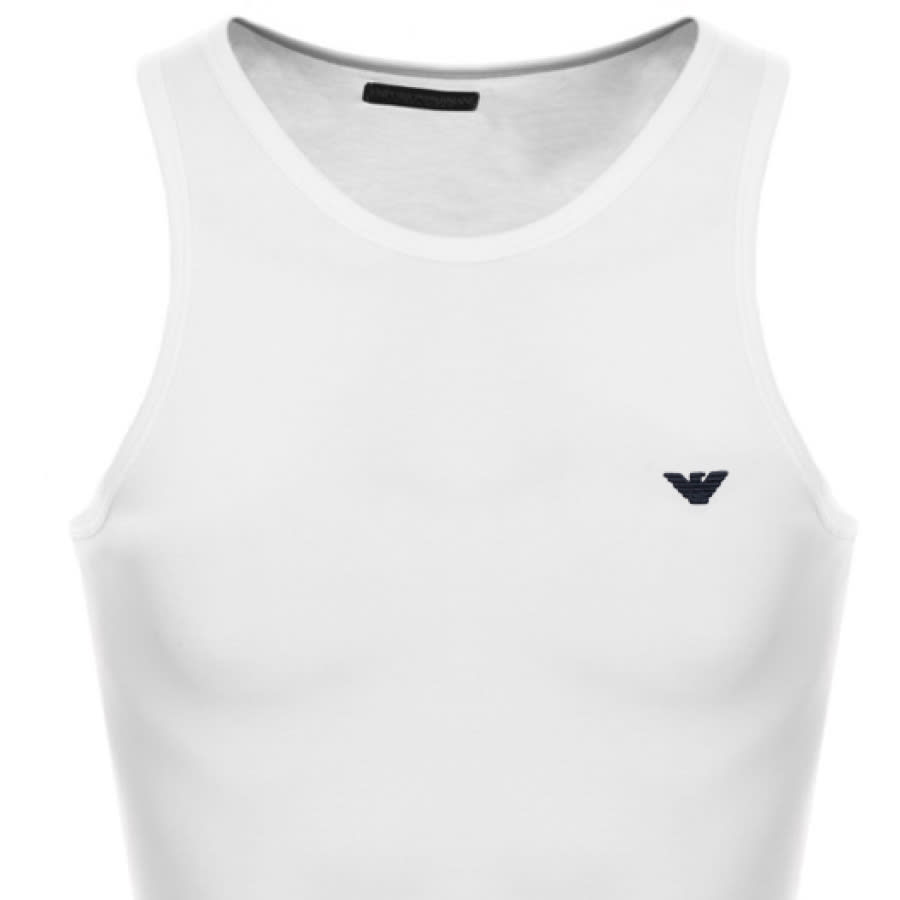 Alternative Image for ProductEmporio Armani Vest Lounge T Shirt White2